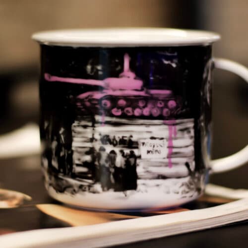 Pink Tank Mug